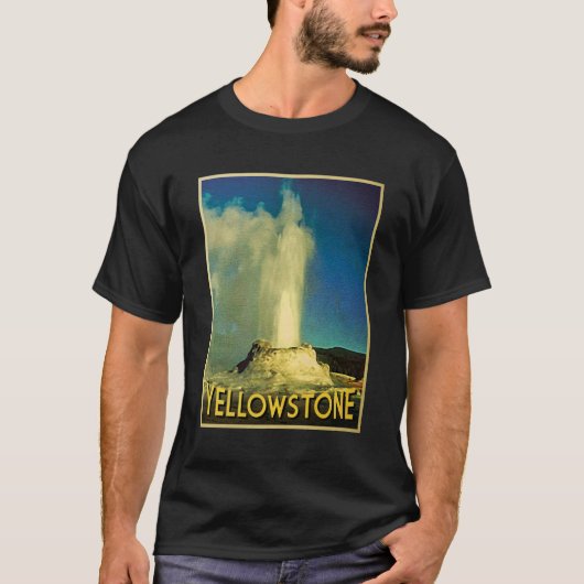 Yellowstone Old Faithful T-shirt (Voorkant)