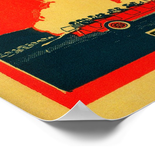 Yellowstone, oud getrouw Adverteren Poster (Hoek)