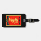 Yellowstone, oud getrouw Adverteren Poster Bagagelabel (Voorkant horizontaal)