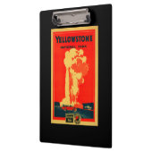 Yellowstone, oud getrouw Adverteren Poster Klembord (Links)