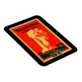 Yellowstone, oud getrouw Adverteren Poster Magneet (Rechterzijde)