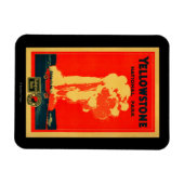 Yellowstone, oud getrouw Adverteren Poster Magneet (Horizontaal)