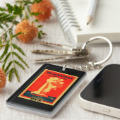 Yellowstone, oud getrouw Adverteren Poster Sleutelhanger (Voorkant Rechts)