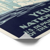  Yellowstone Park Geyser Poster (Hoek)