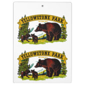 Yellowstone Park Klembord (Achterkant)