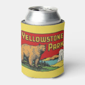 Yellowstone Park Koelbox Blikjeskoeler (Blikje Voorkant)