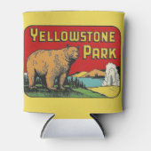 Yellowstone Park Koelbox Blikjeskoeler (Voorkant)