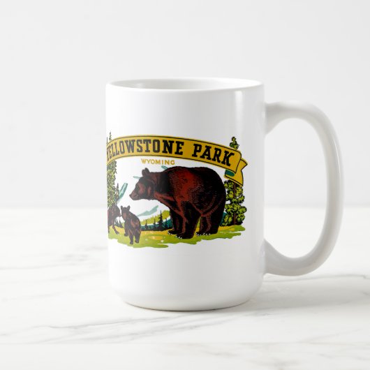 Yellowstone Park Koffiemok (Rechts)