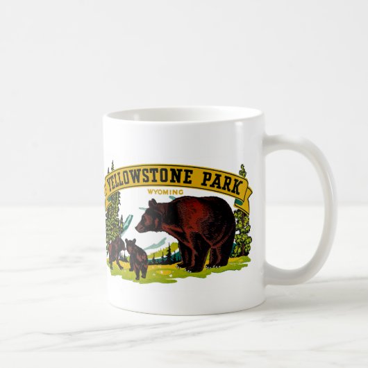 Yellowstone Park Koffiemok (Rechts)