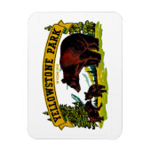 Yellowstone Park Magneet (Verticaal)