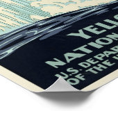 Yellowstone Park Poster (Hoek)