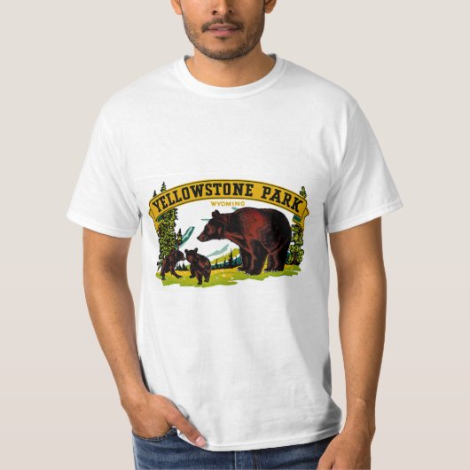 Yellowstone Park T-shirt (Voorkant)