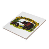 Yellowstone Park Tegeltje (Zijkant)