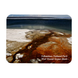 YELLOWSTONE PARK, WEST THUMB GEYSER BASIN (4) MAGNEET
