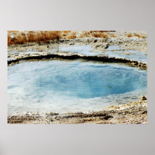 Yellowstone Pool Afdruk Poster