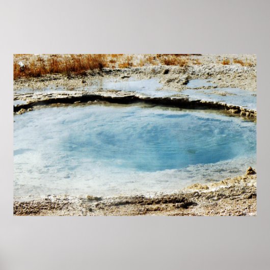 Yellowstone Pool Afdruk Poster (Voorkant)