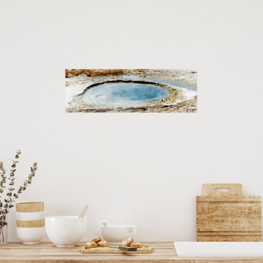 Yellowstone Pool Print (Keuken)