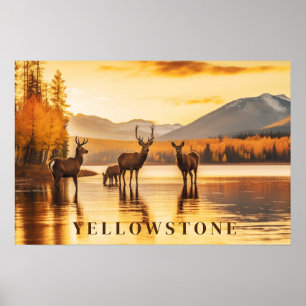 Yellowstone Poster Art