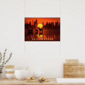 Yellowstone Poster Art (Keuken)