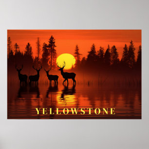 Yellowstone Poster Art