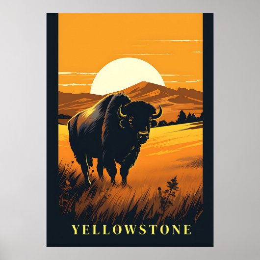 Yellowstone Poster Art (Voorkant)