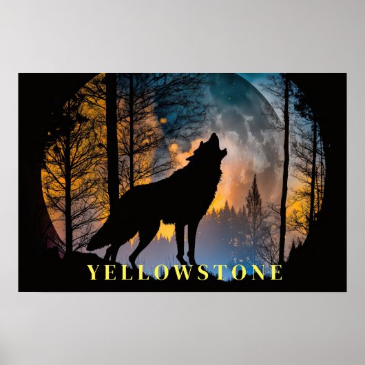 Yellowstone Poster Art (Voorkant)