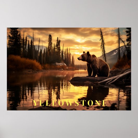 Yellowstone Poster Art (Voorkant)