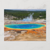 Yellowstone Prismatic Spring Wyoming, VS Briefkaart (Voorkant)