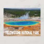 Yellowstone Prismatic Spring Wyoming, VS Briefkaart (Voorkant)