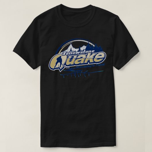 Yellowstone Quake T-shirt (Design voorkant)