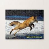 Yellowstone Red Fox Jigsaw Puzzel (Horizontaal)