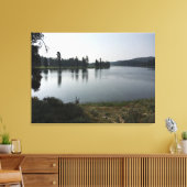 Yellowstone River Bend Canvas Afdrukken (Insitu (Woonkamer))