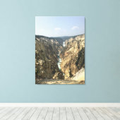 Yellowstone River Canvas Afdruk (Insitu (Houten vloer))