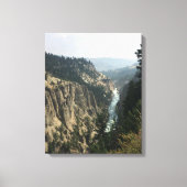 Yellowstone River Canvas Afdrukken (Voorkant)