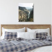 Yellowstone River Canvas Afdrukken (Insitu (Slaapkamer))