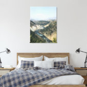 Yellowstone River Canvas Afdrukken (Insitu (Slaapkamer))