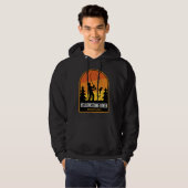 Yellowstone River Montana Fishing Hoodie (Voorkant volledig)