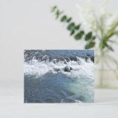 Yellowstone rivier briefkaart (Staand voorkant)