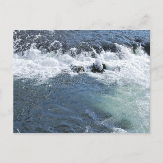 Yellowstone rivier briefkaart (Voorkant)
