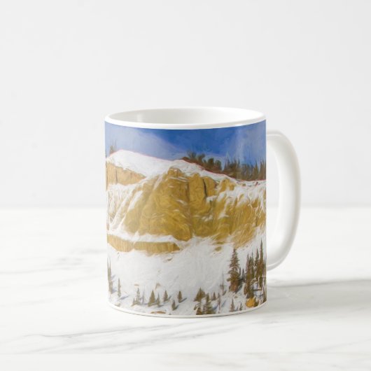 Yellowstone rivier koffiemok (Voorkant rechts)