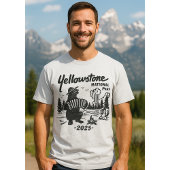Yellowstone Road Trip 2025 Family Vacation Shirt
