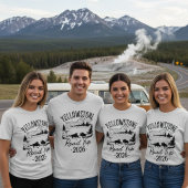 Yellowstone Road Trip 2026 Family Vacation Shirt
