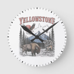 Yellowstone Ronde Klok
