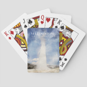 Yellowstone speelkaarten, Nationaal Park dek Pokerkaarten