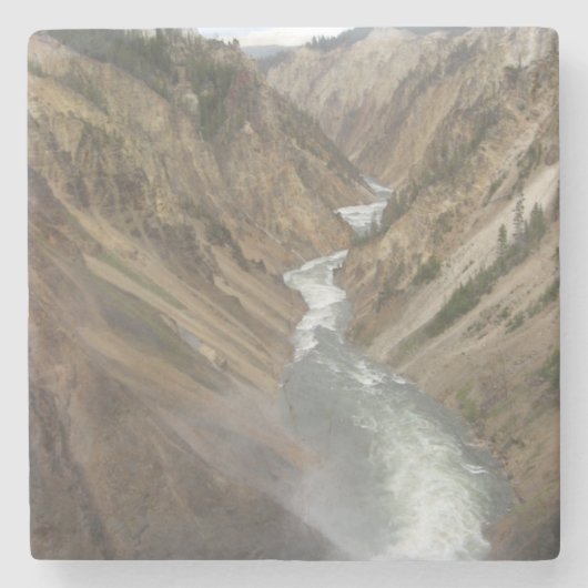 Yellowstone Stenen Onderzetter (Voorkant)