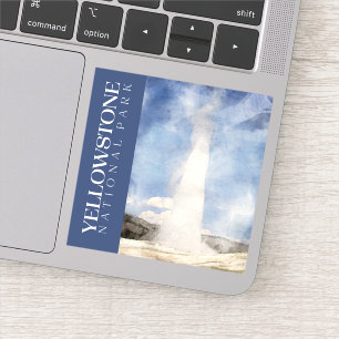 Yellowstone Sticker, Nationaal Park Decal Sticker