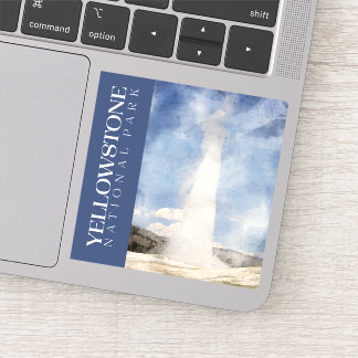Yellowstone Sticker, Nationaal Park Decal Sticker