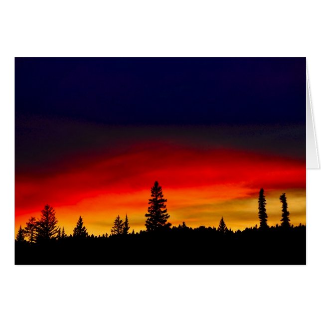 Yellowstone Sunset (Voorkant Horizontaal)