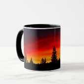 Yellowstone Sunset Mok (Voorkant links)