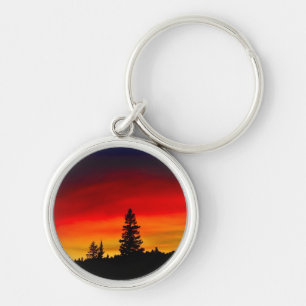 Yellowstone Sunset Sleutelhanger